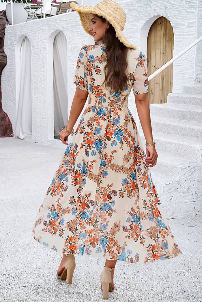 Robe Fluide  Champêtre