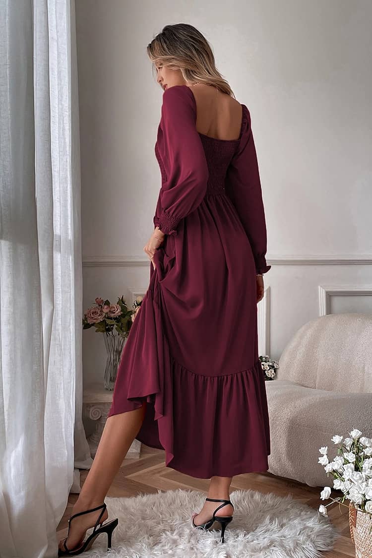 Robe Fluide Champêtre  Rétro