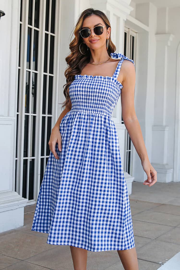Robe Guinguette  Vichy