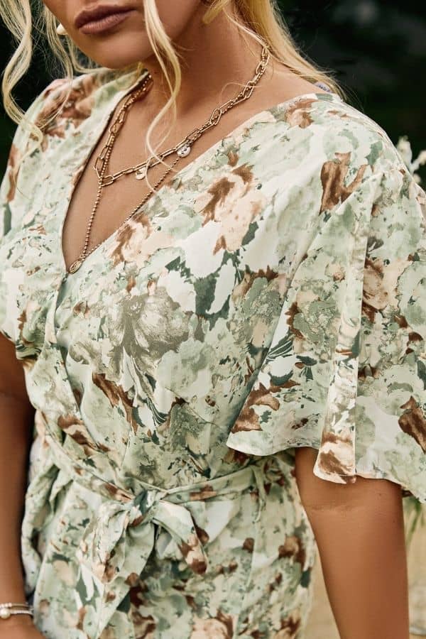Robe Invitée Mariage Champêtre  Grande Taille 