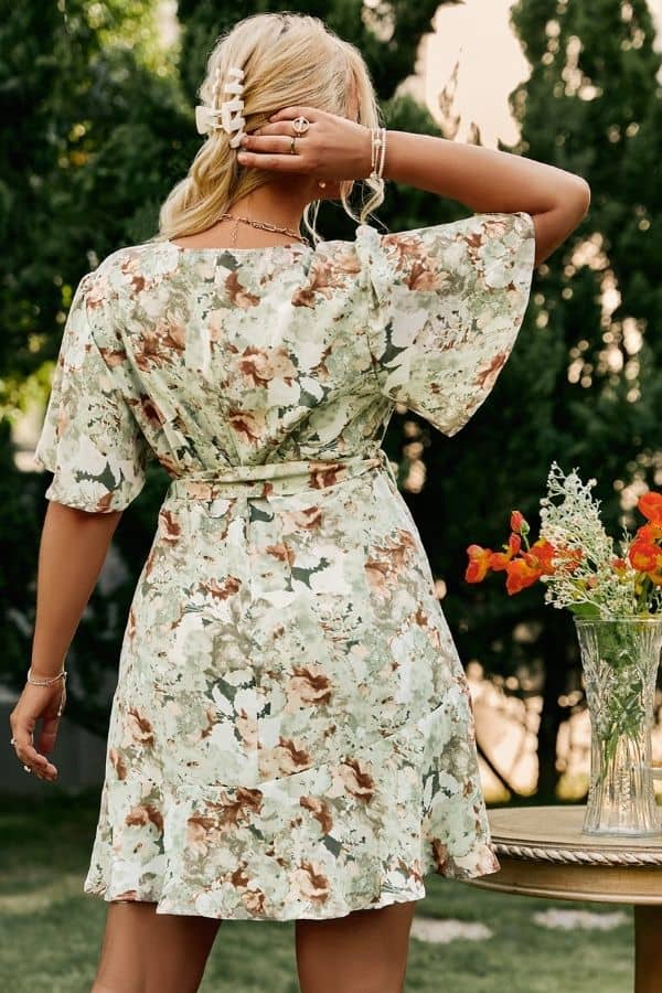 Robe Invitée Mariage Champêtre  Grande Taille 