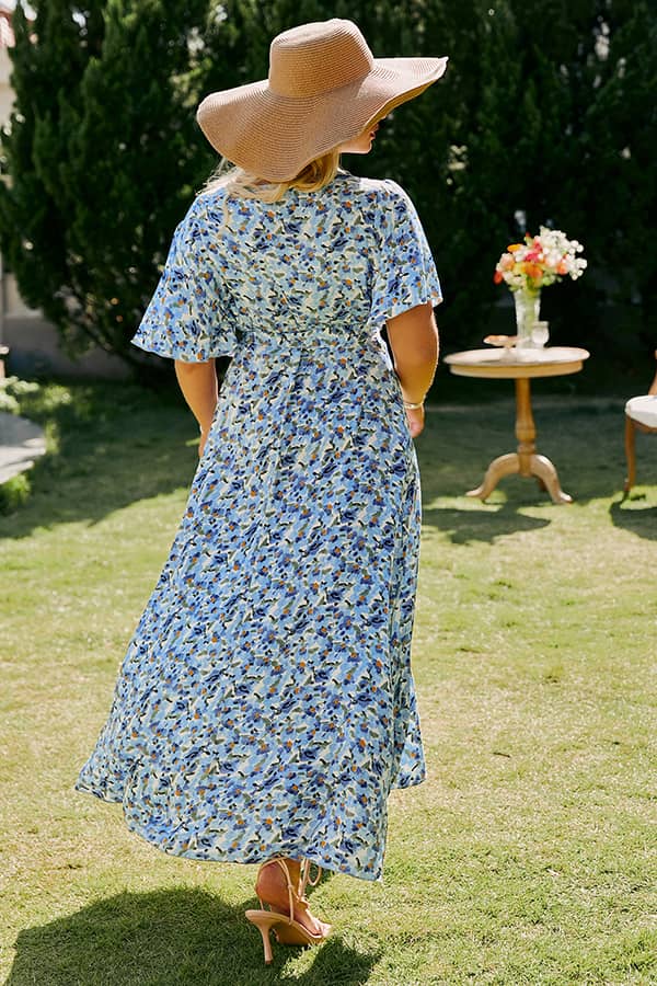 Robe Longue Champêtre  Grande Taille