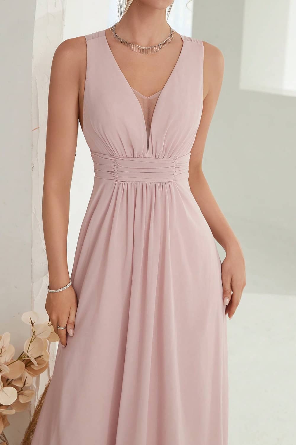 Robe Longue Fluide  Dos Nu