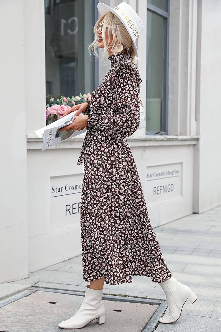 Robe Longue Romantique  Champêtre