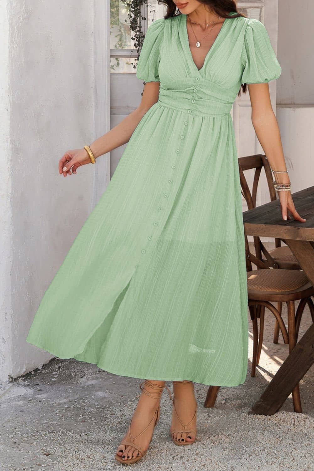 Robe Mariage  Manche Bouffante