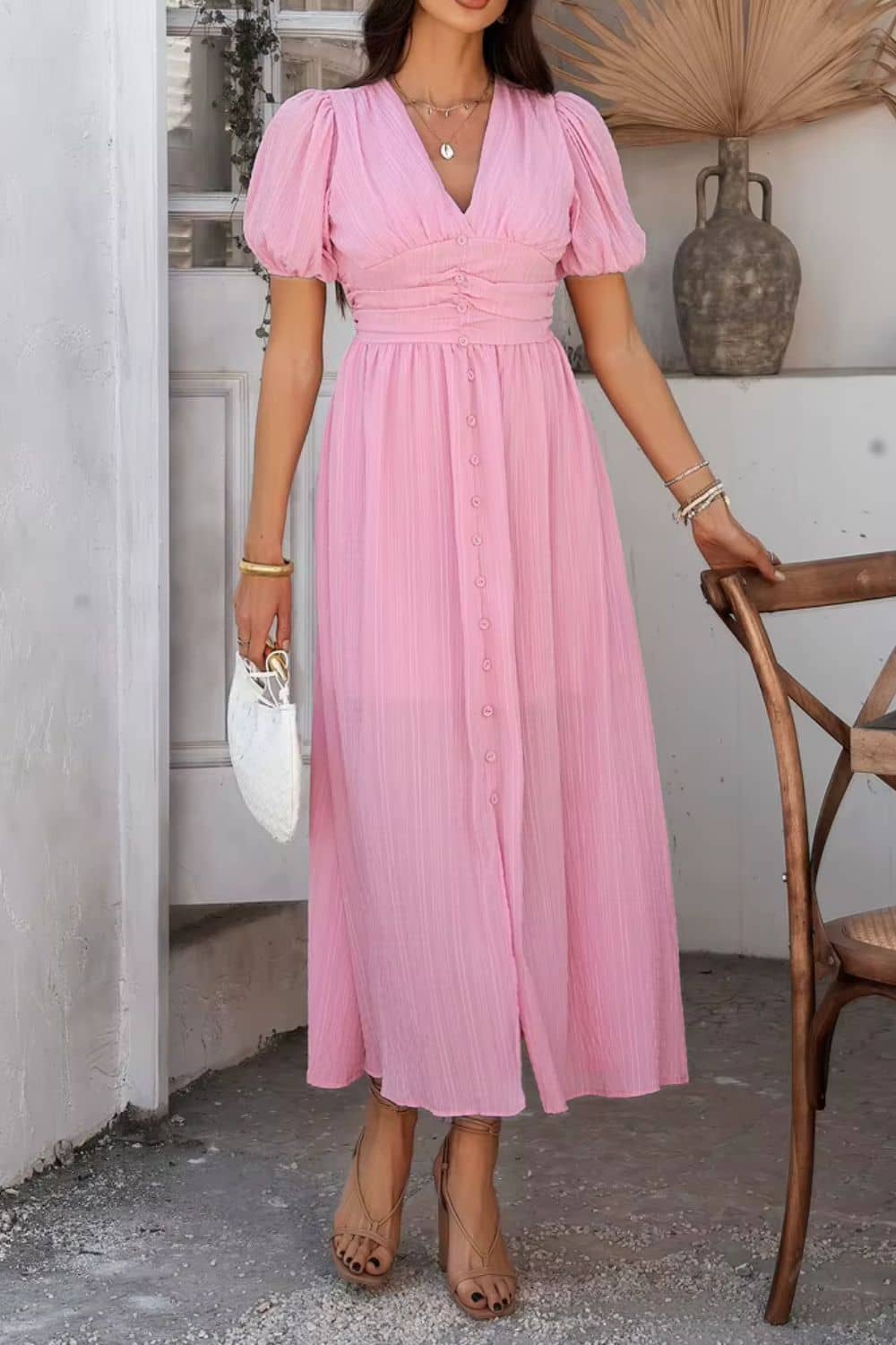Robe Mariage  Manche Bouffante