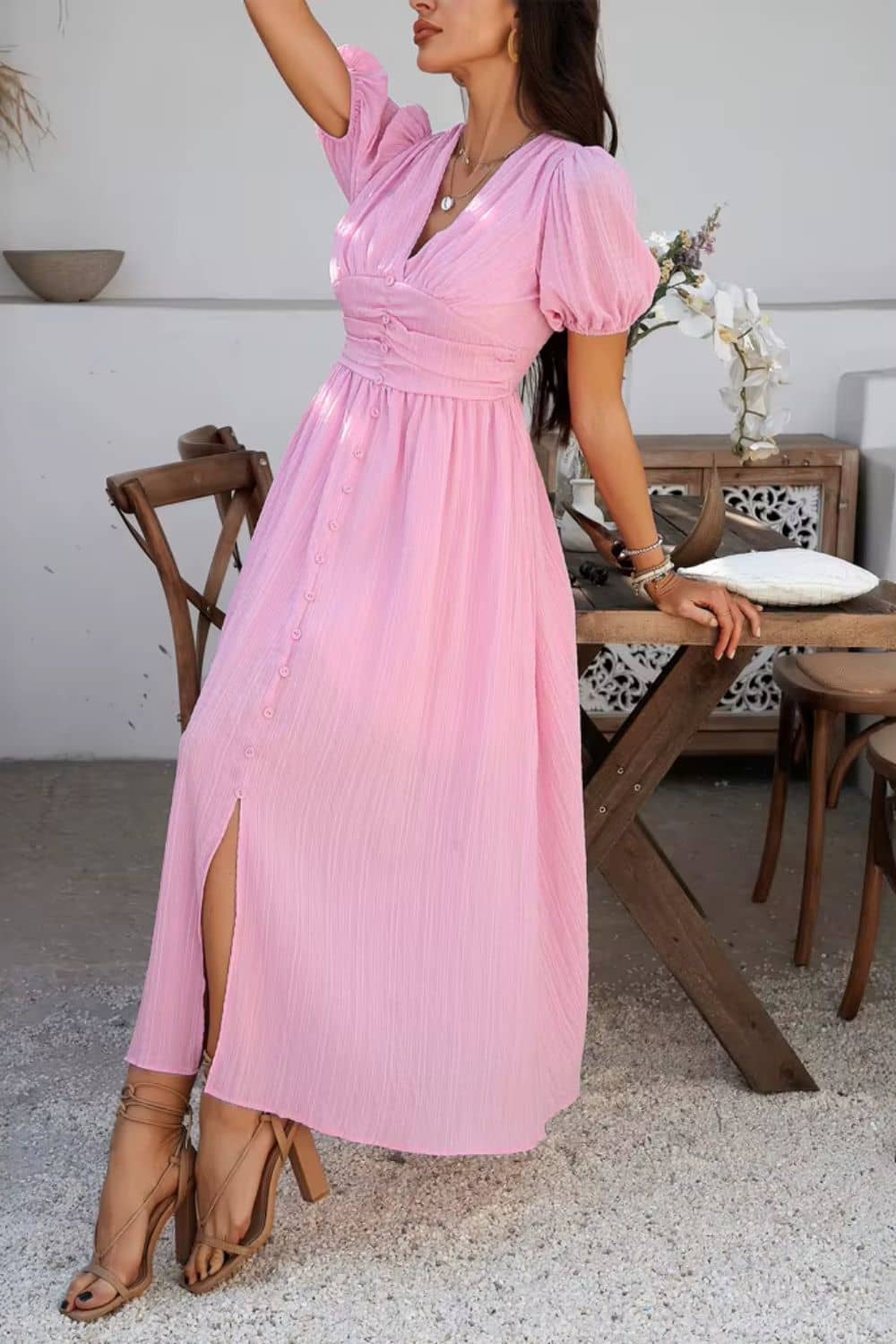 Robe Mariage  Manche Bouffante