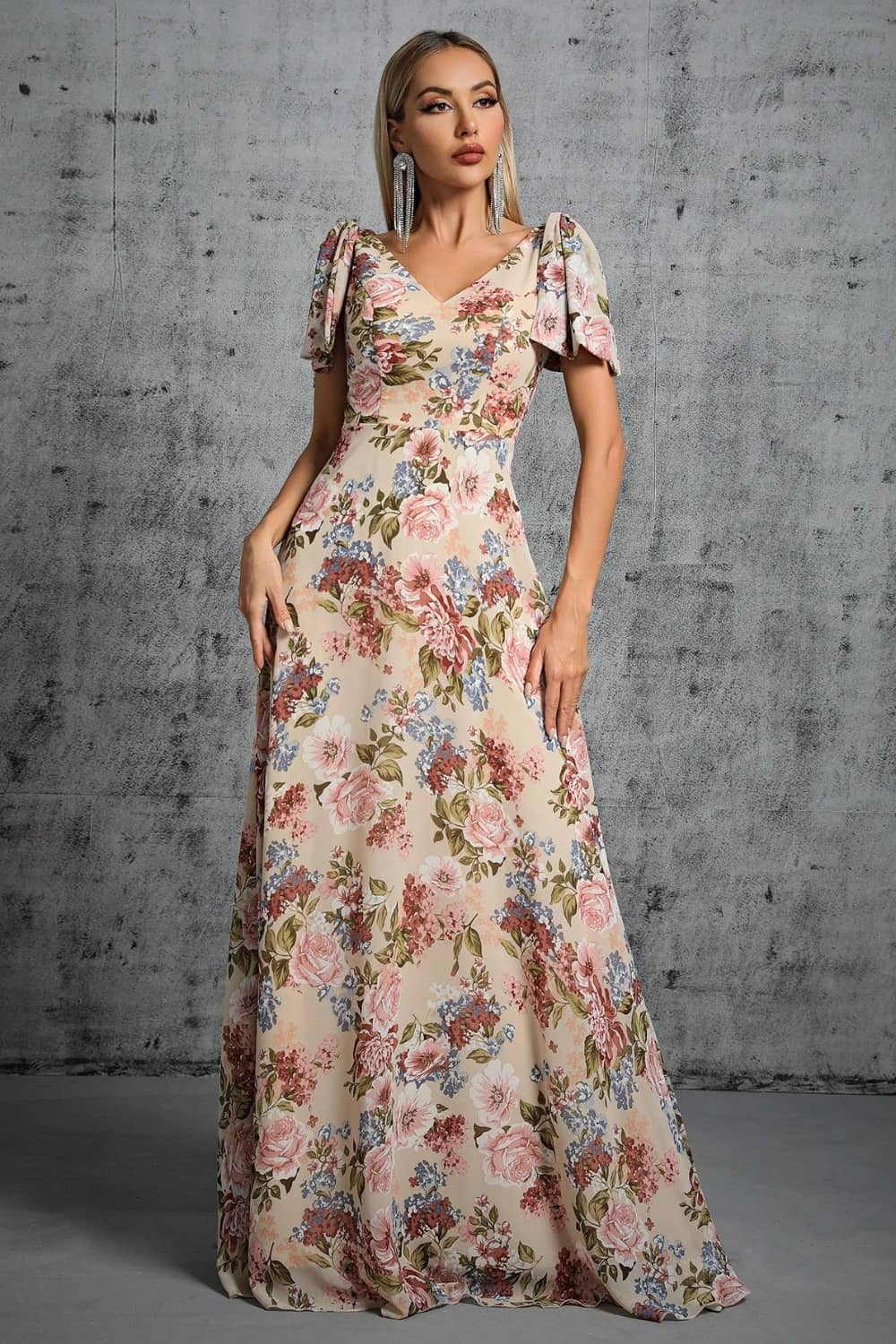 Robe Manches Papillon