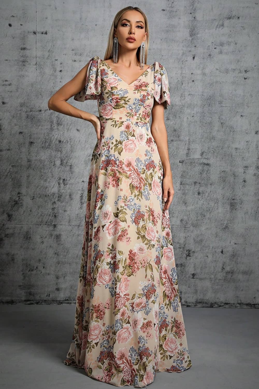 Robe Manches Papillon