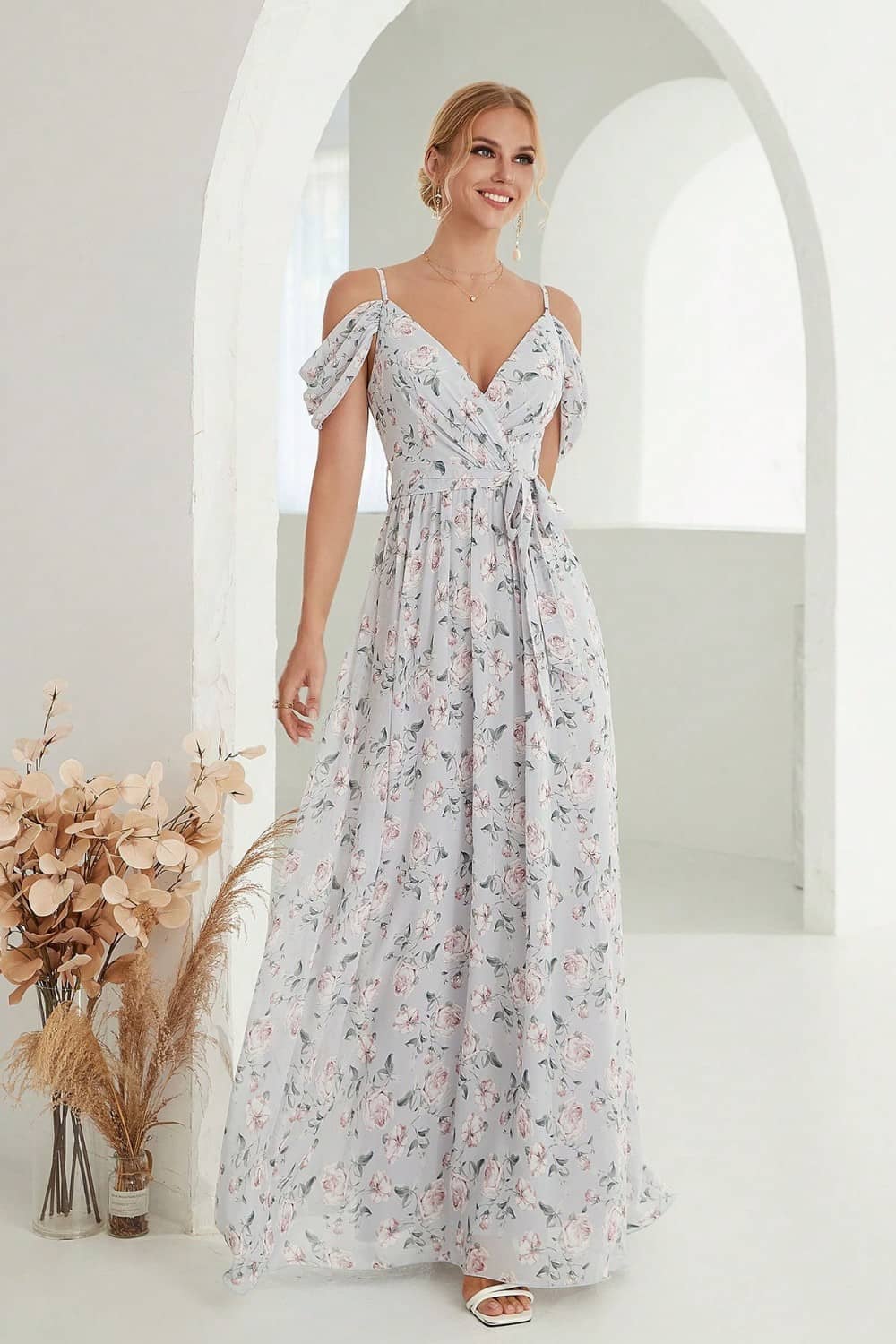 Robe Manches Tombantes