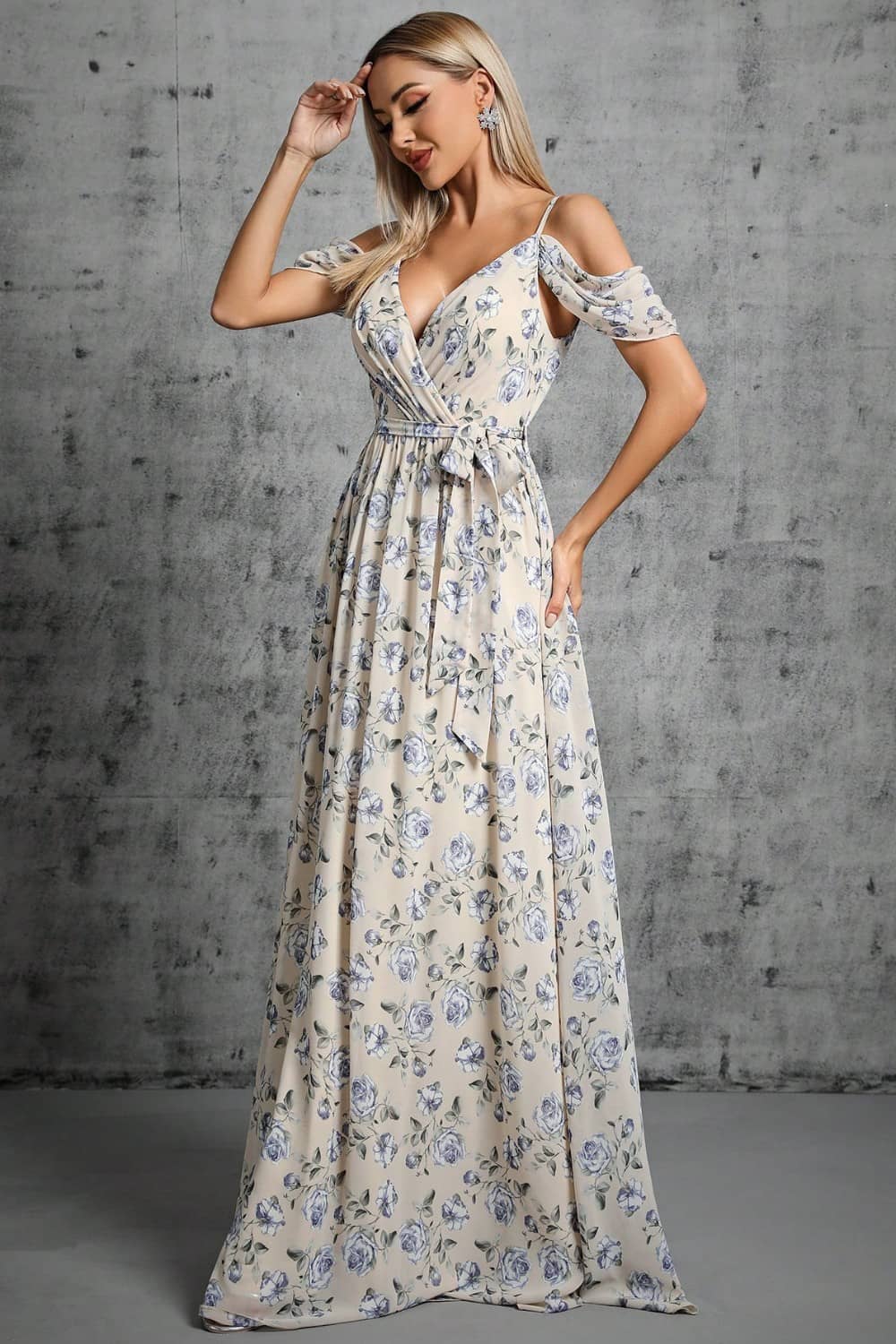Robe Manches Tombantes