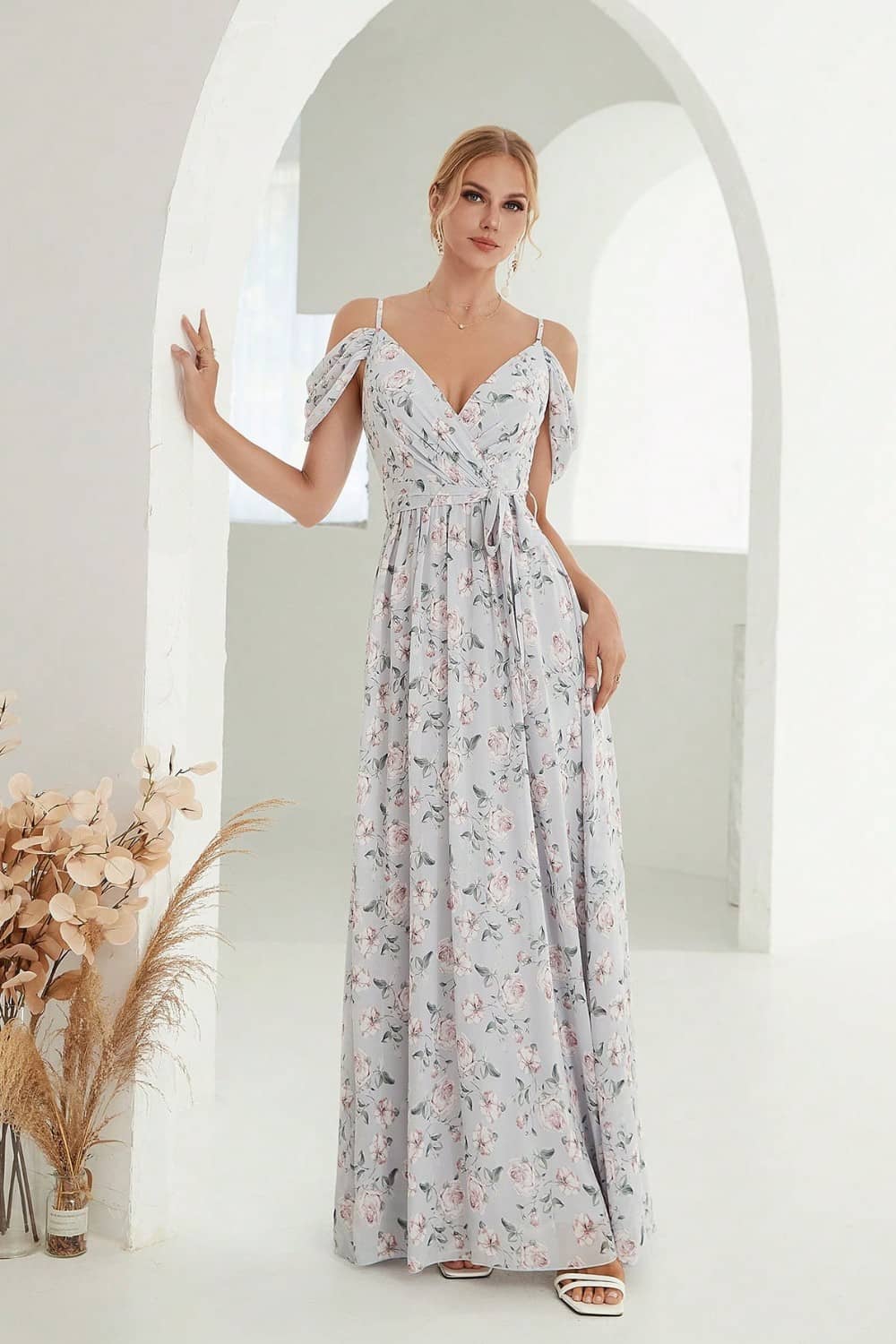 Robe Manches Tombantes