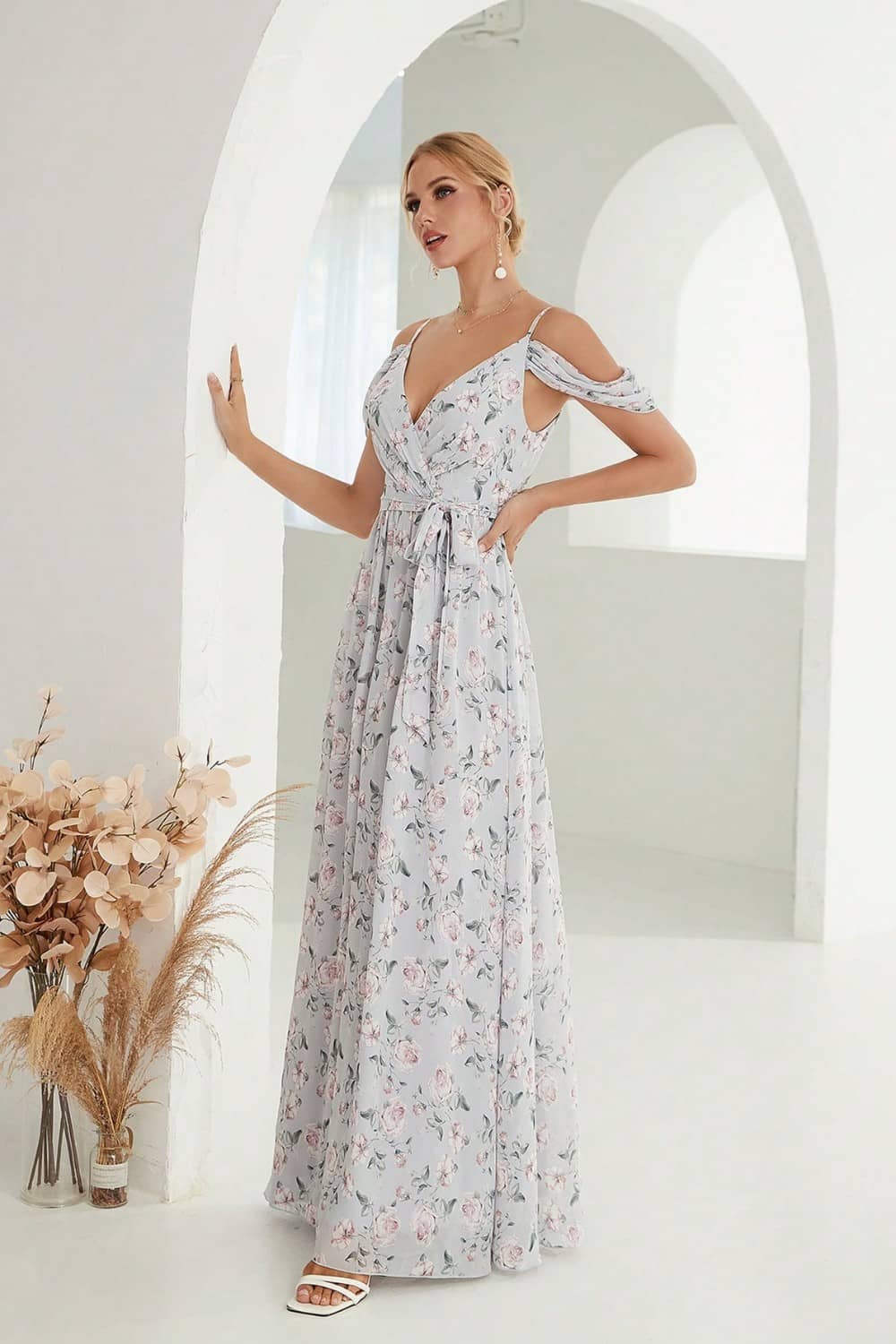 Robe Manches Tombantes