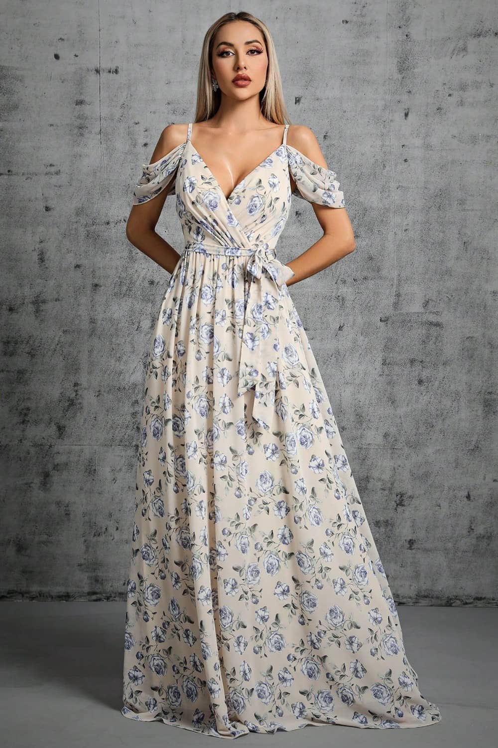 Robe Manches Tombantes