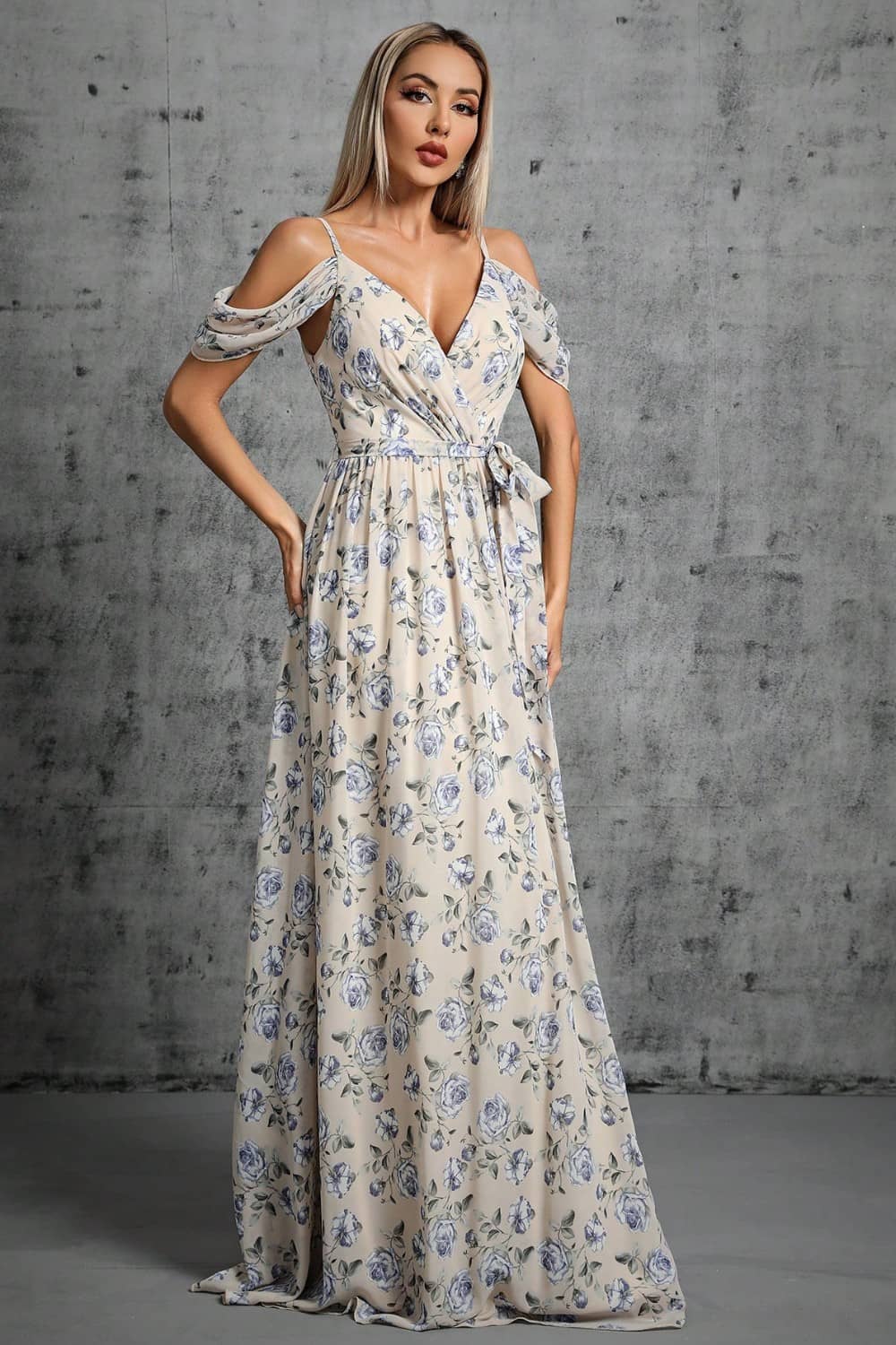 Robe Manches Tombantes