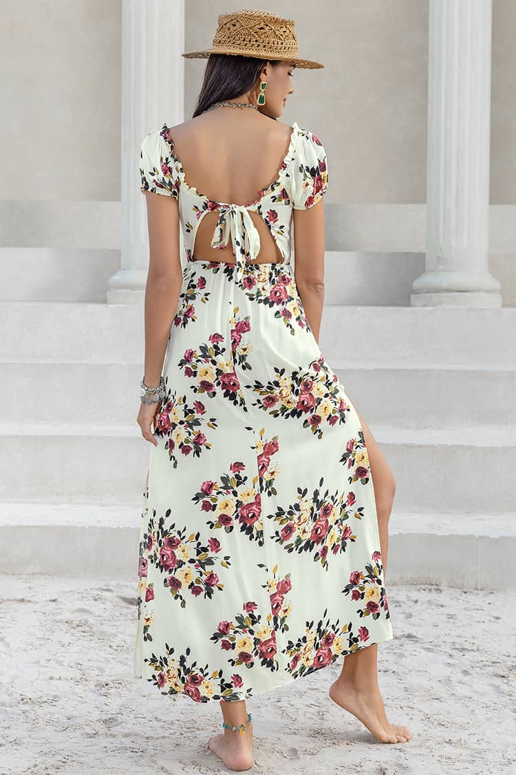 Robe Longue Fluide  Bohème Champêtre