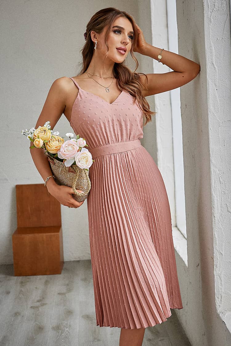 Robe Mi-Longue  Pour Un Mariage Champêtre